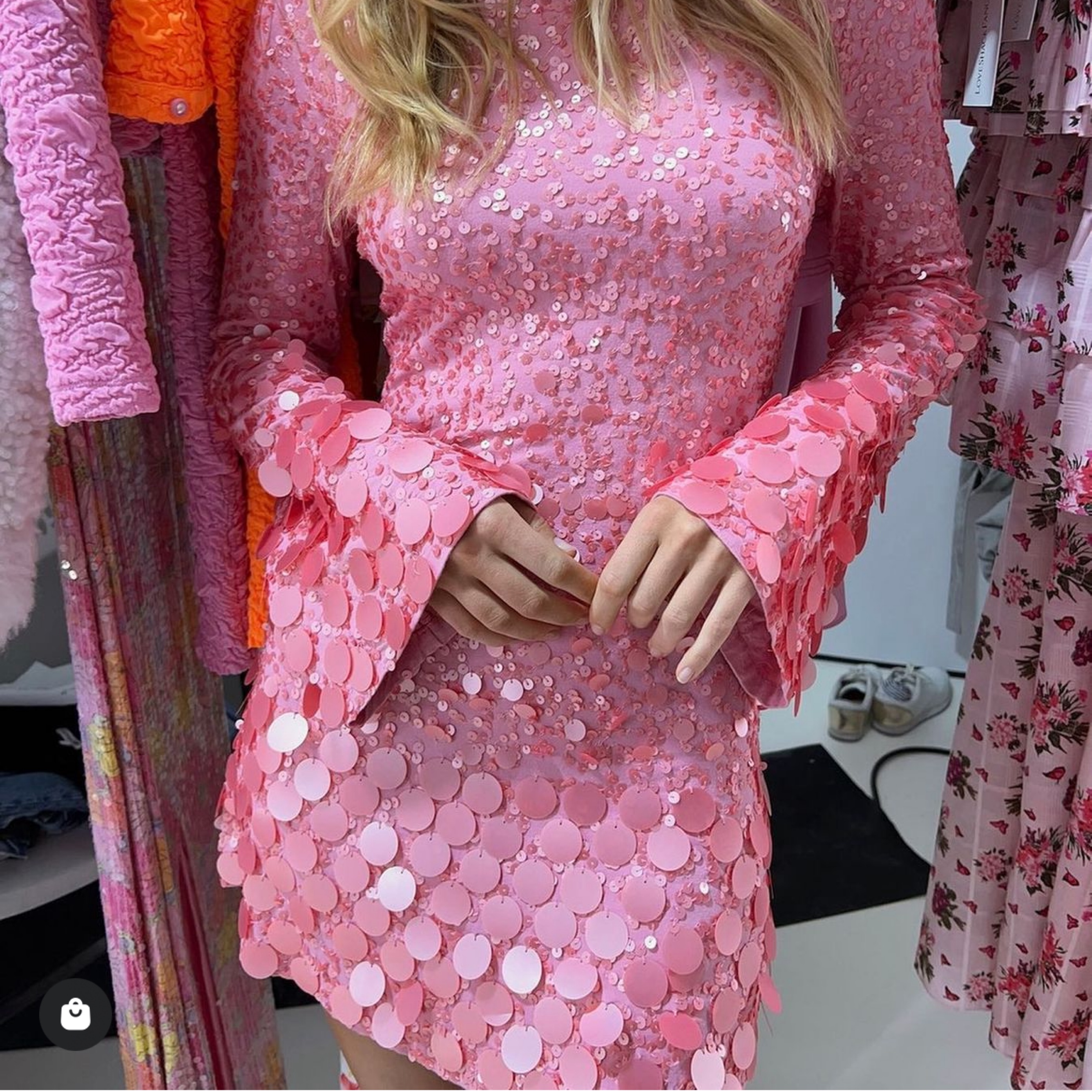 LoveShackFancy Lightning Dress by LoveShackFancy - Pickle