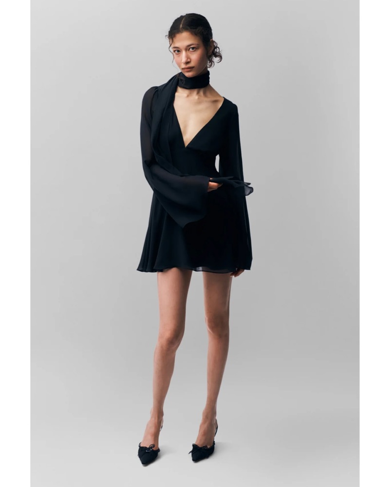 issy mini wrap around dress Issy Mini Wrap Around Dress
