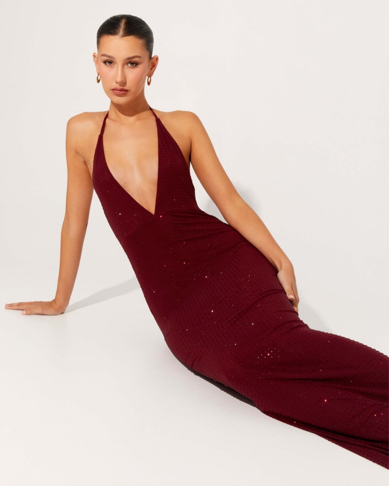 Keliese Beaded Maxi Dress by Peppermayo - Pickle