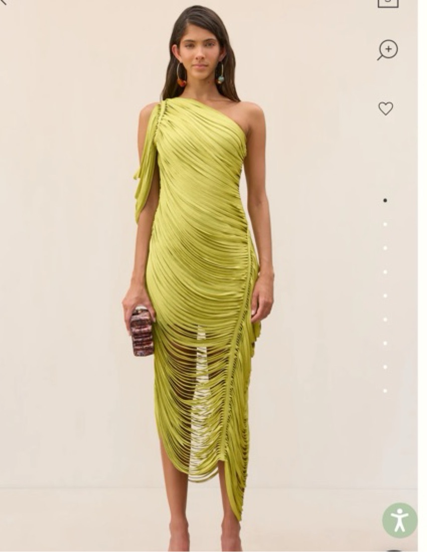 cult gaia one shoulder dress One-Shoulder Long Dress w/ Tags