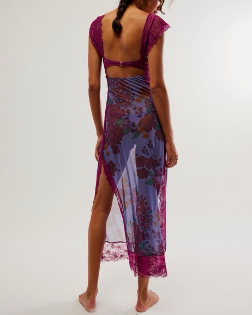 Free People Suddenly Fine Maxi Slip by Free People - Pickle