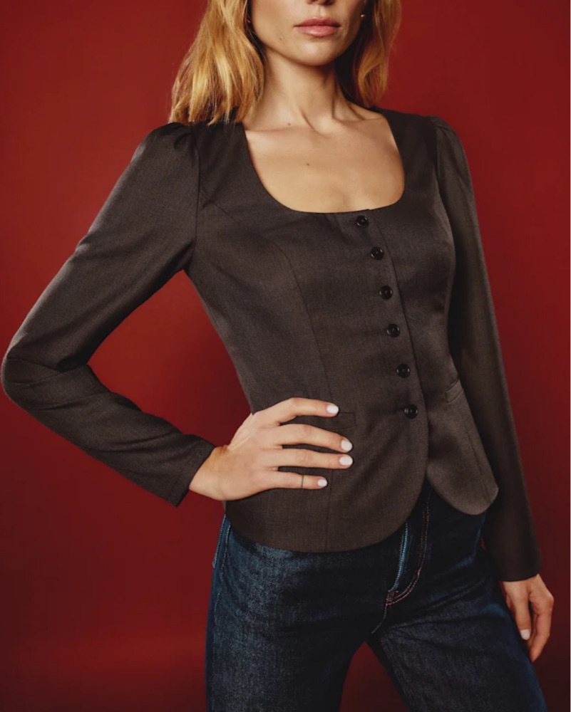 Reformation Prima Top by Reformation - Pickle