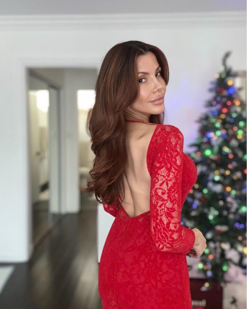 Red Lace Dress by Moda International - Pickle