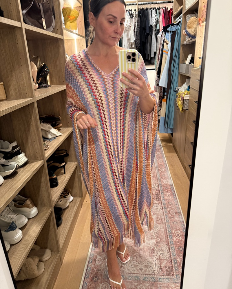 超美品MISSONI ポンチョ Missoni Chevron Knit Poncho by Missoni - Pickle