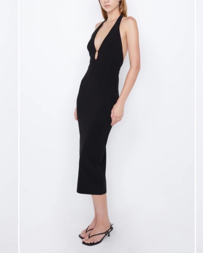 Bec & Bridge Black Halter Dress by Bec & Bridge - Pickle