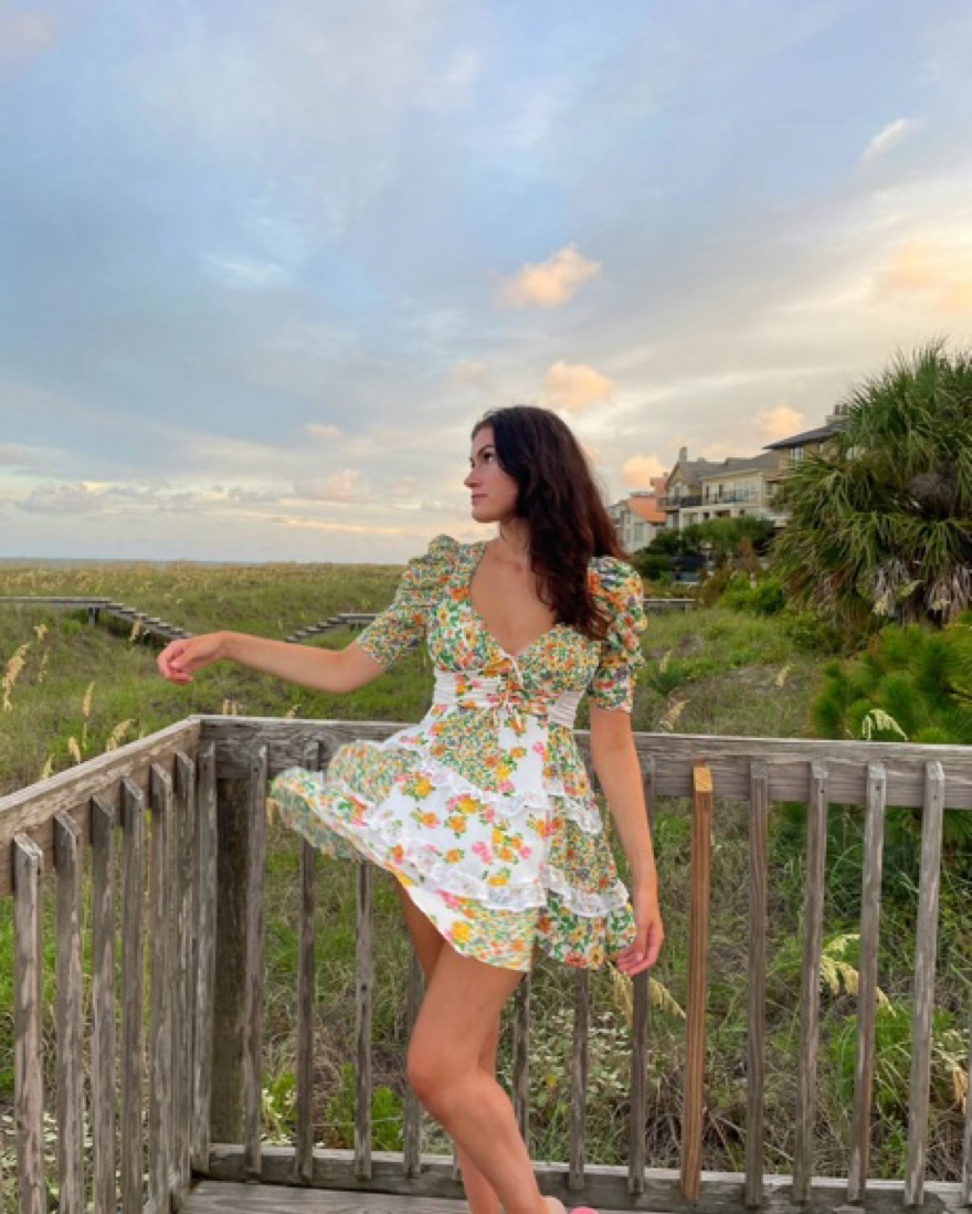 For Love And Lemons Rosalyn Mini Dress by For Love & Lemons - Pickle