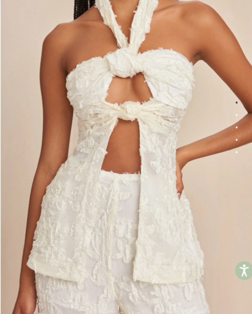 Cult Gaia White Matching 2-Piece Set by Cult Gaia - Pickle