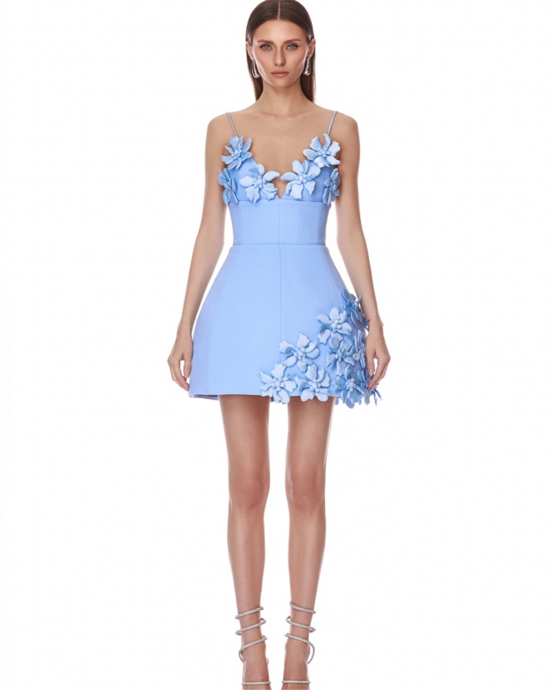 Bronx & Banco Emma Powder Blue Floral by Bronx And Banco - Pickle