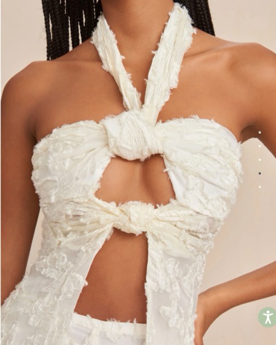 Cult Gaia White Matching 2-Piece Set by Cult Gaia - Pickle