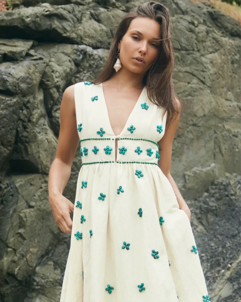 eddy becca midi dress Becca