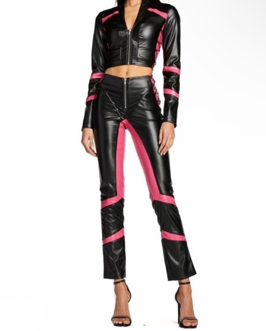 I AM GIA Faux Leather Vixen Set by I AM GIA - Pickle