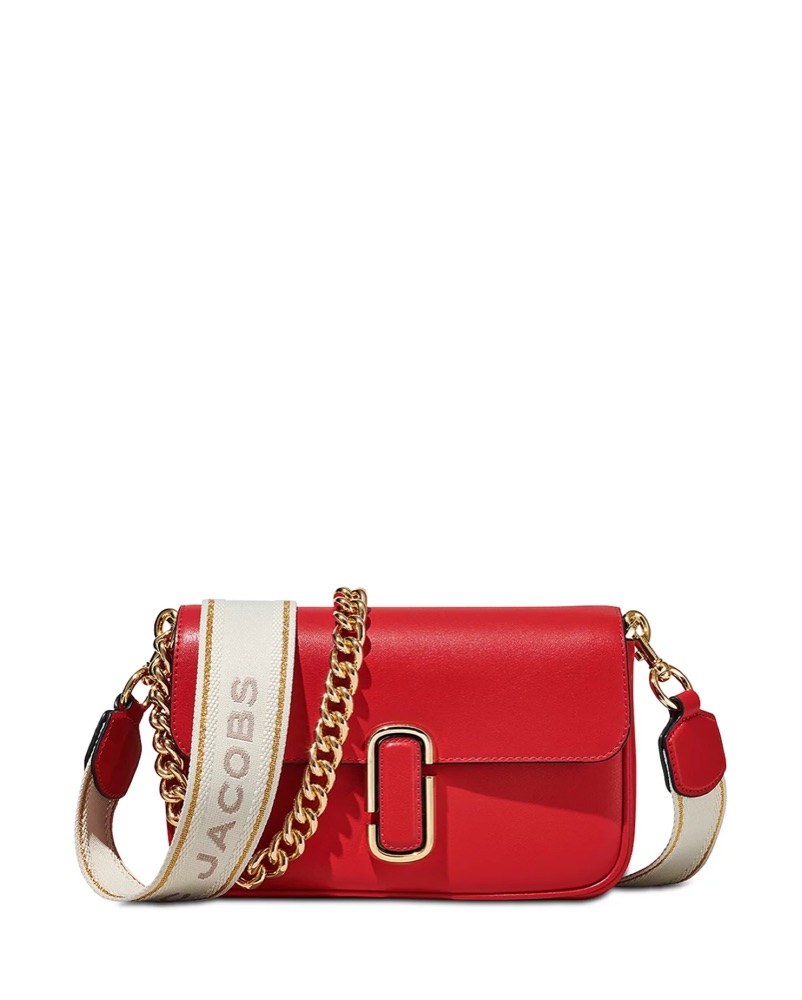 MARC JACOBS The J Marc Shoulder Red Bag | Pickle