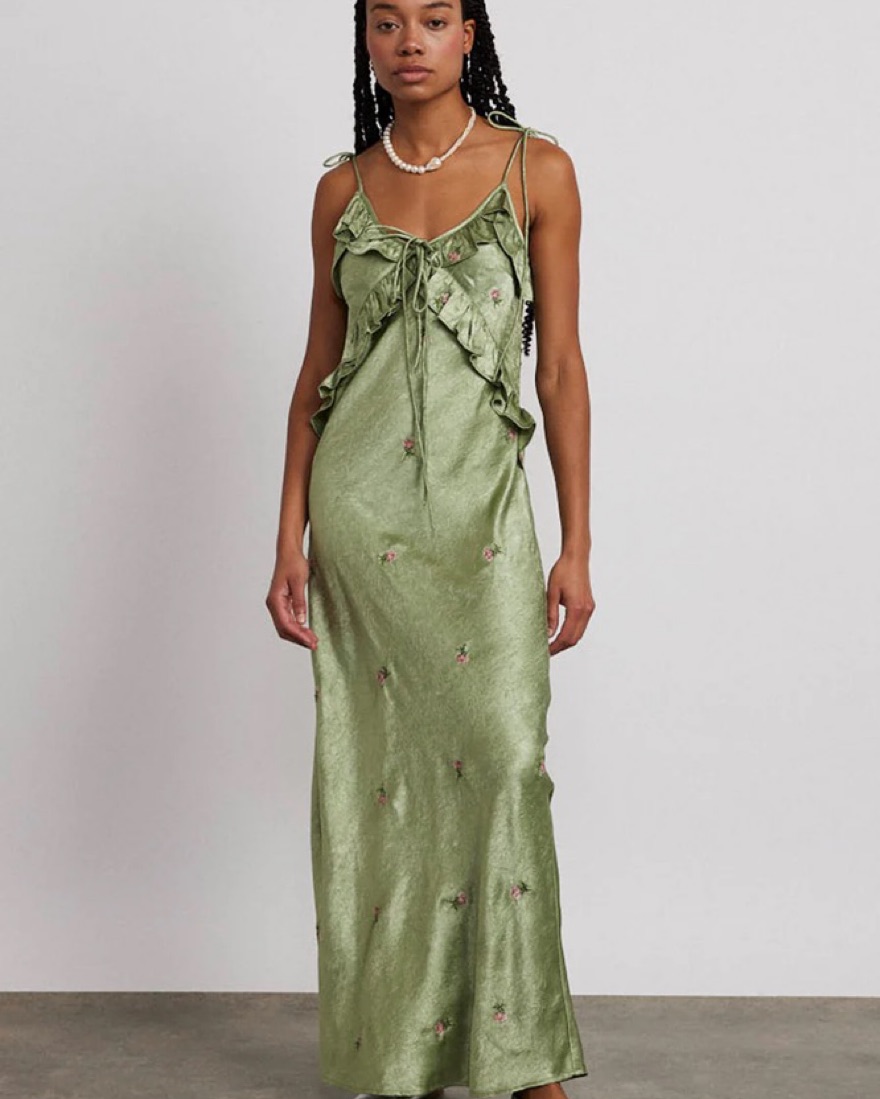 green ombre dress Pleated Maxi فساتين سهرة، Whether you choose heels Color:Cream/Red/Blue Ted Baker Cabana Broderie
