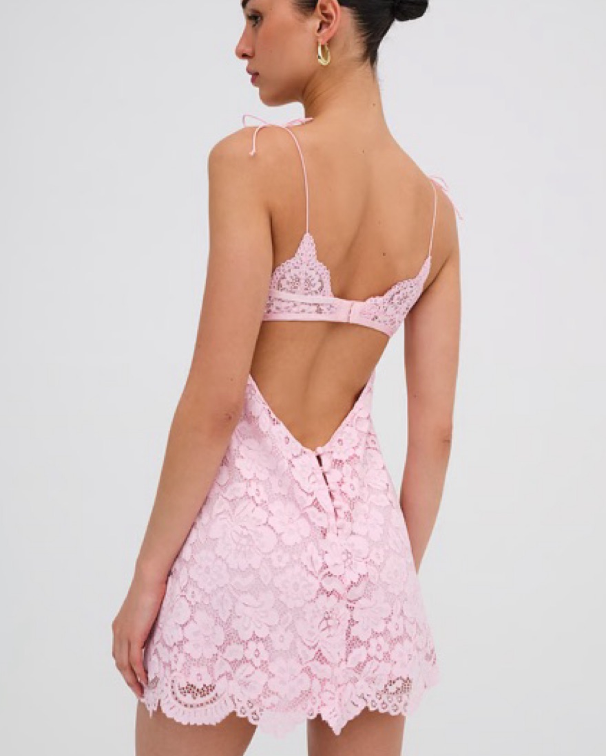 FOR LOVE & LEMONS Creamsicle Lace Dress by For Love & Lemons - Pickle