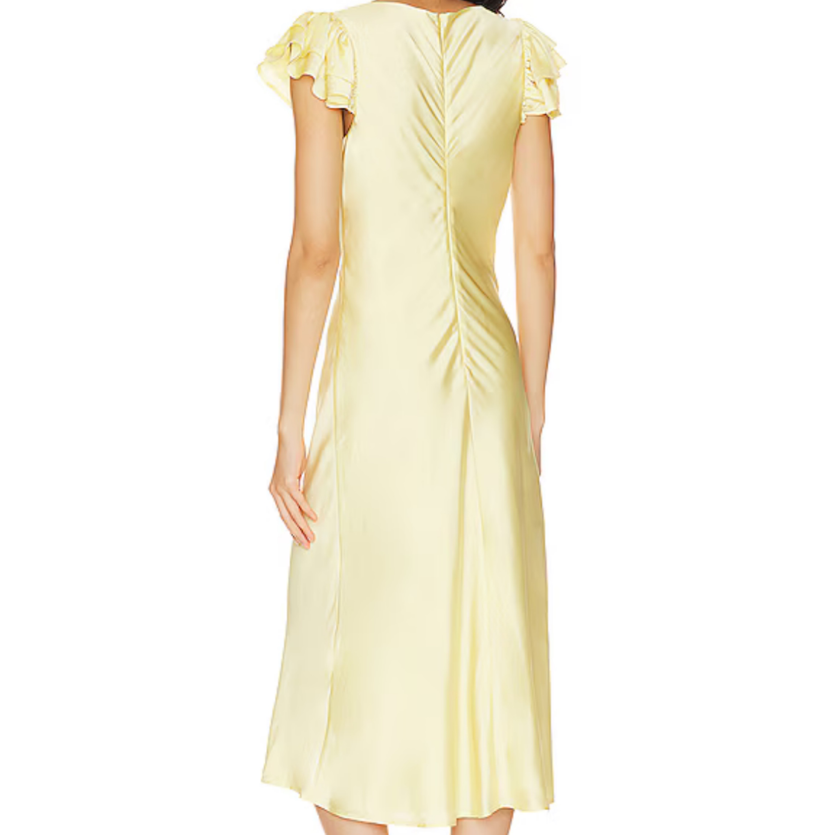 midi fitted black dress Lady Black Tie - Kennedy Midi Dress - Black
