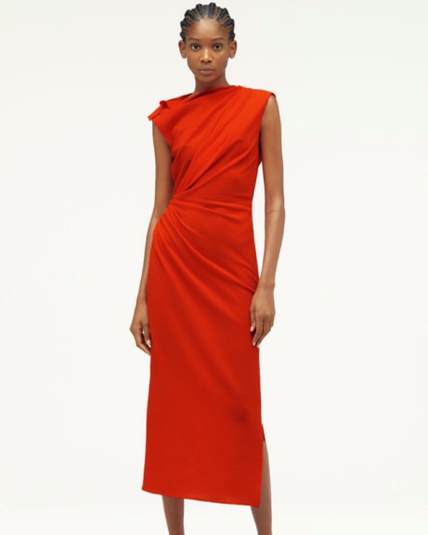 narciso rodriguez ruched dress Narciso Rodriguez x Zara Ruched Dress by Zara