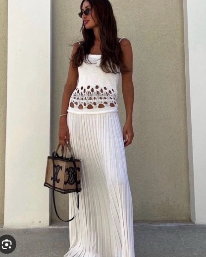 Christopher Esber White Knit Dress by Christopher Esber - Pickle