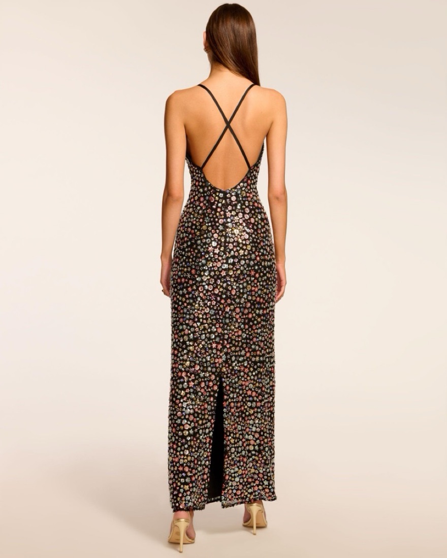 Vibrant Bedazzled Maxi Dress | Pickle