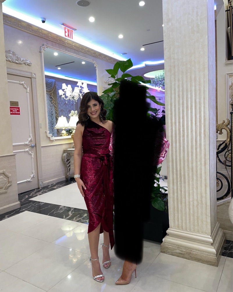 Ted Baker One Shoulder Velvet Dress | Pickle