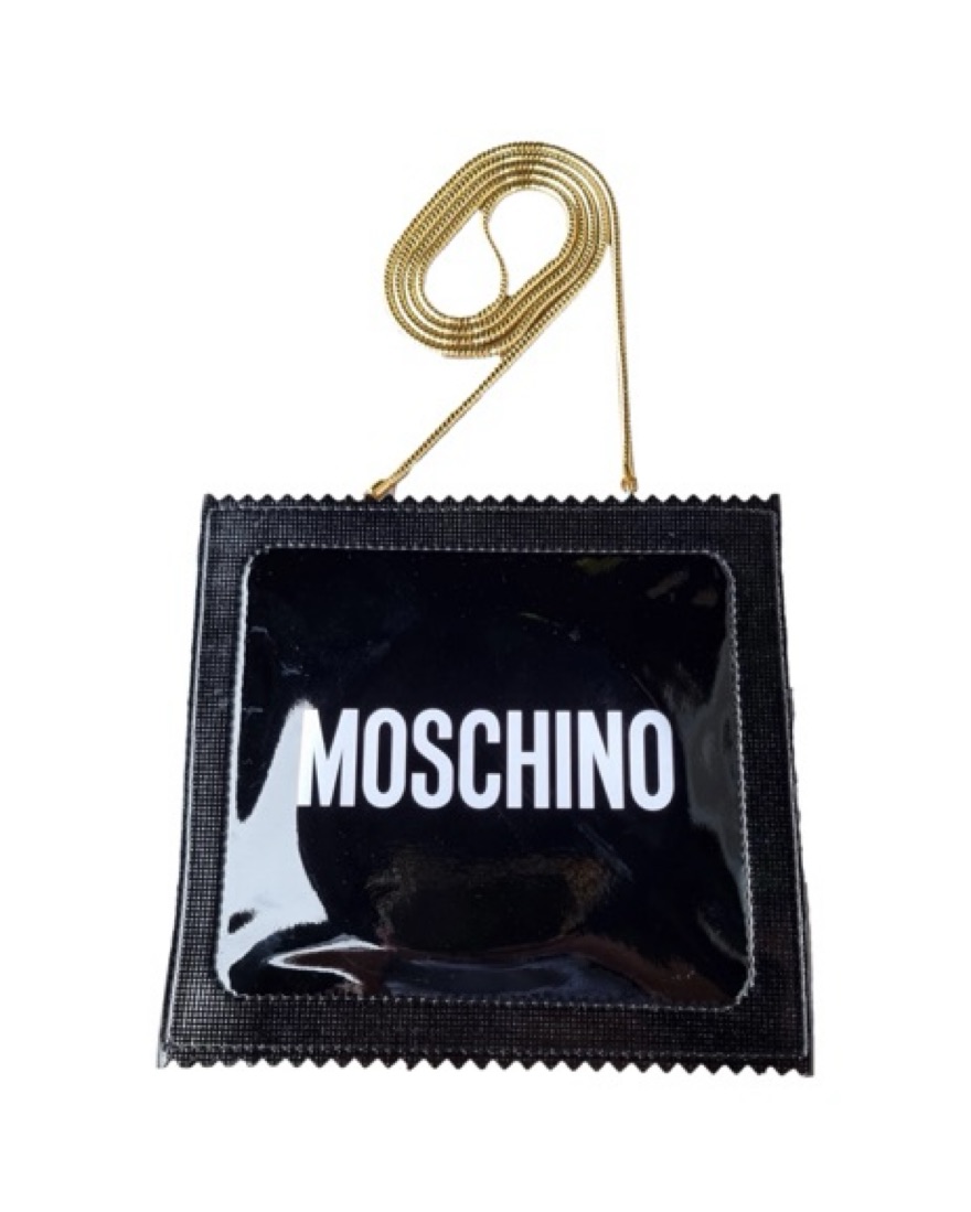 moschino h&amp;m コラボ ロゴチェーンショルダーバッグ MOSCHINO パワーパフガールズコラボ チェーンショルダー (Moschino