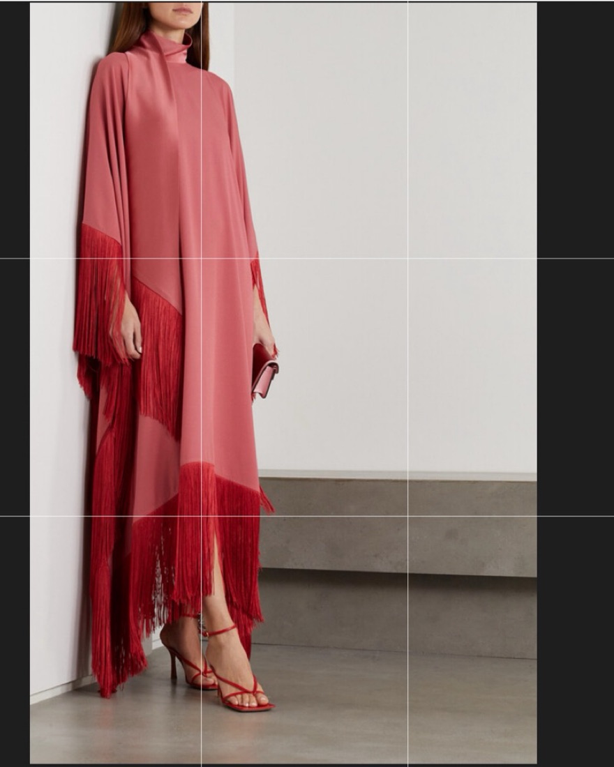 taller marmo dress Taller Marmo Fringed Kaftan Dress by Taller Marmo