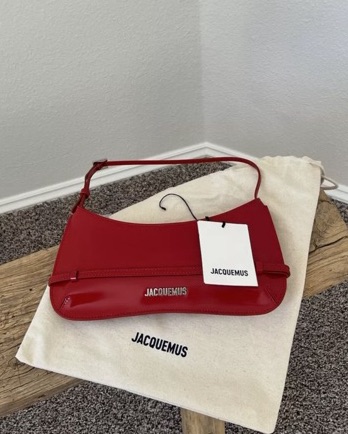 Jacquemus Red Belted Shoulder Bag | Pickle