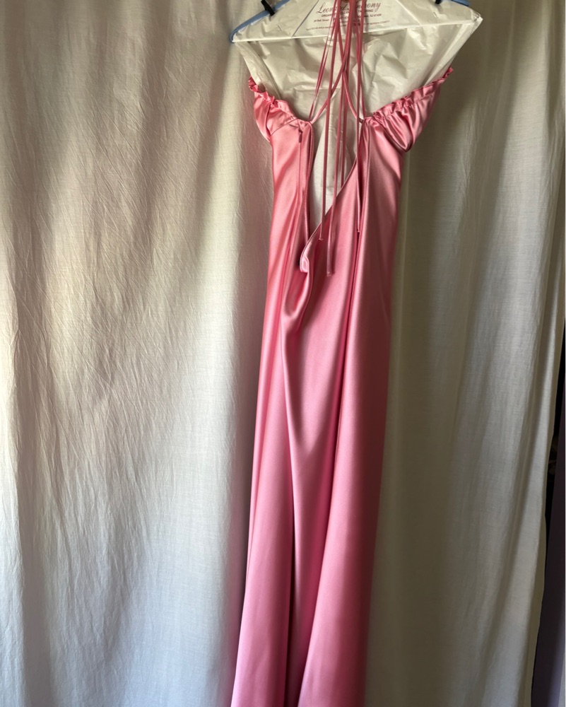 zara pink satin maxi dress A $60 Pink Zara Satin Slip Dress Is Taking Over TikTok