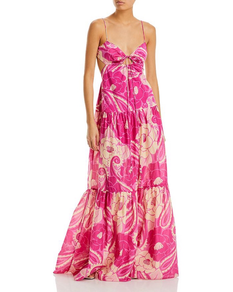 Farm Rio Pink Maxi Dress by Farm Rio - Pickle