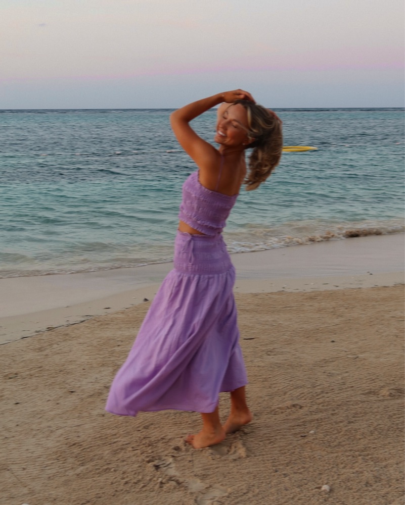 Elegant Lilac Skirt Set by Petal And Pup - Pickle