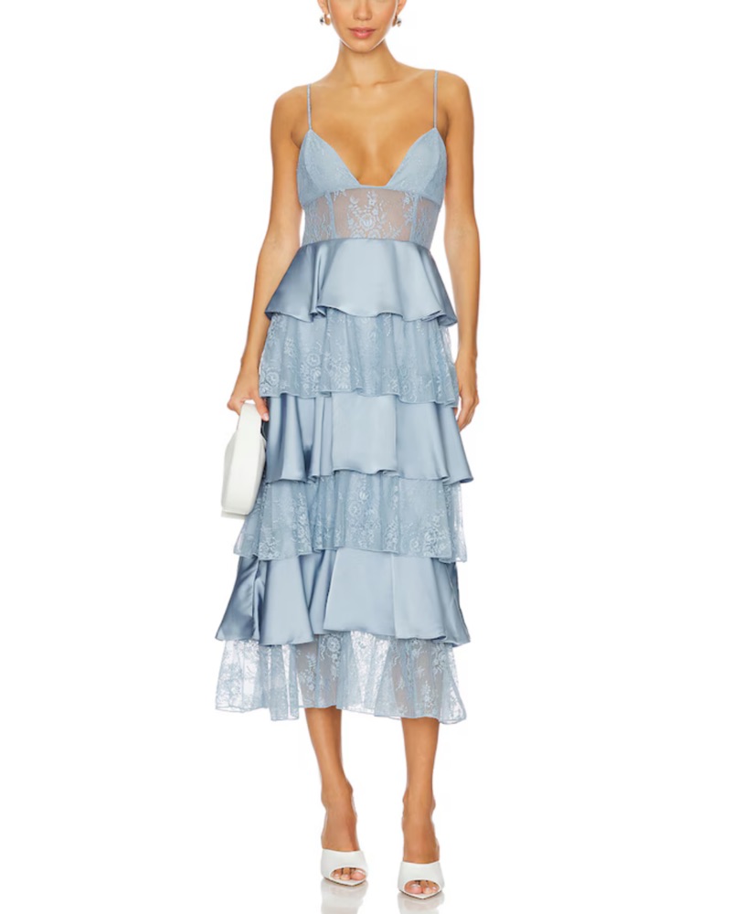 we wore what cut out dress Piped Peplum Mini Dress