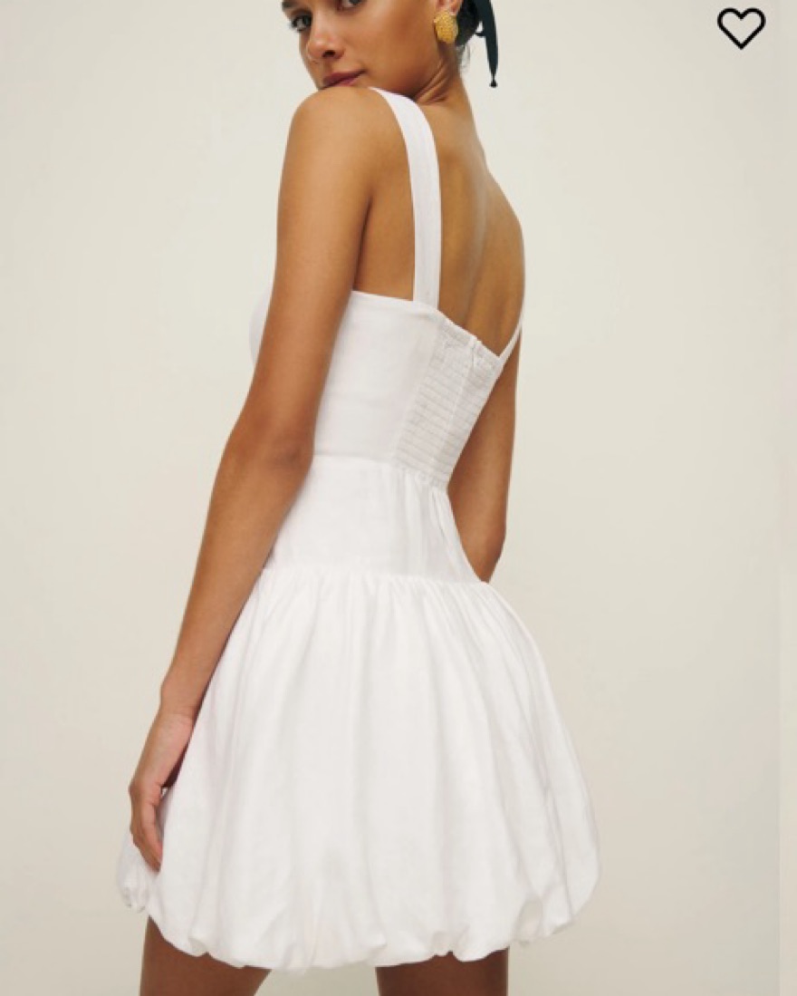 Reformation Delia Linen Dress by Reformation - Pickle