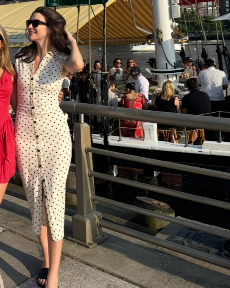 zara buttoned midi dress BUTTONED MIDI DRESS - Yellow