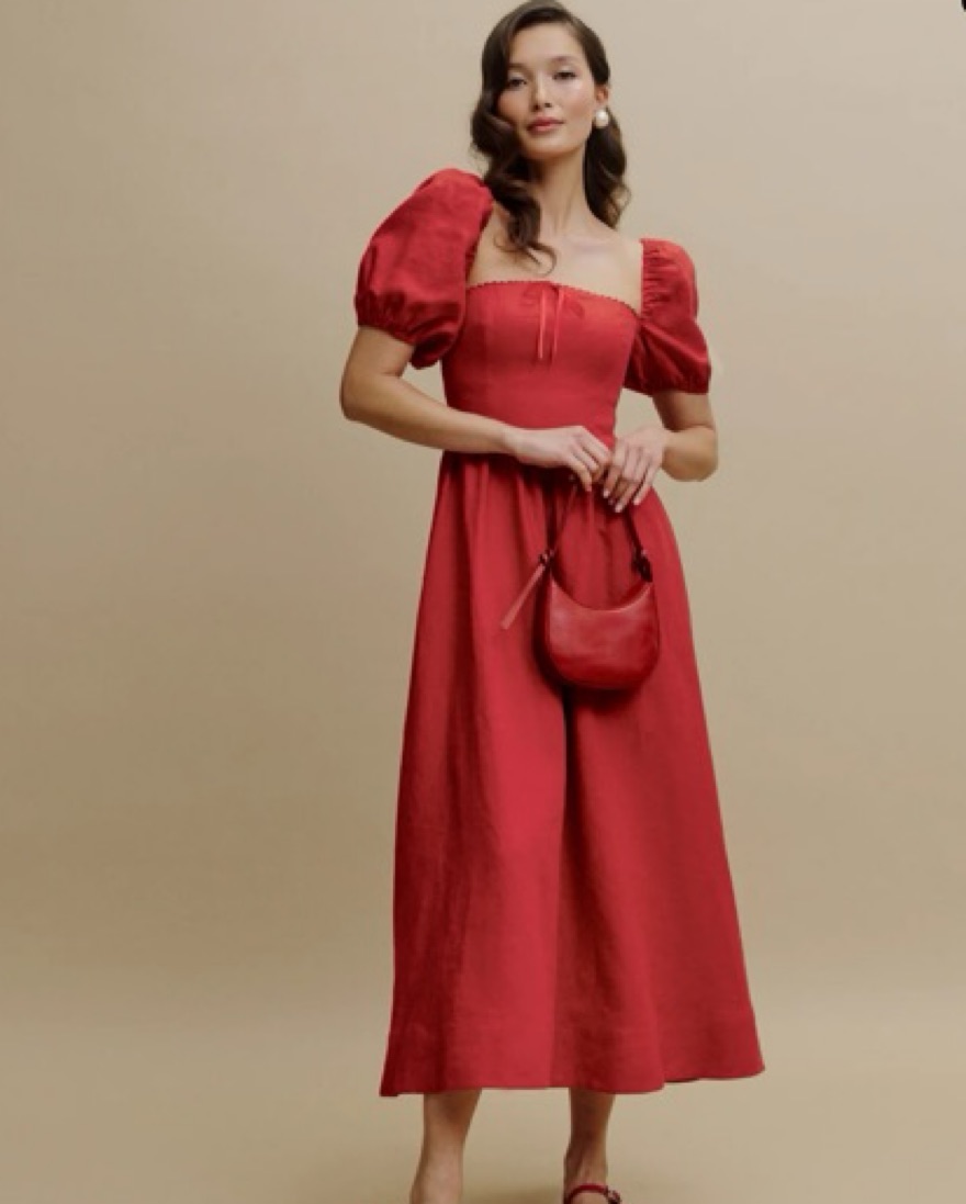 ワンピース reformation Marella Linen Dress Reformation Marella Linen Dress | Shopbop