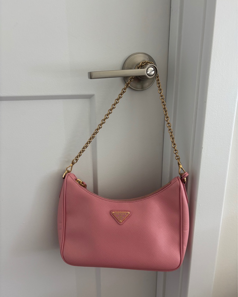 Pink Prada Leather Bag by Prada - Pickle