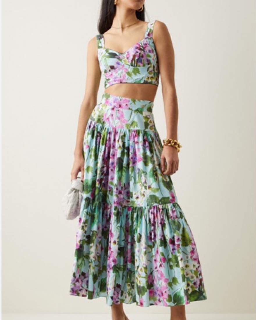Dolce & Gabbana Floral Skirt Set | Pickle