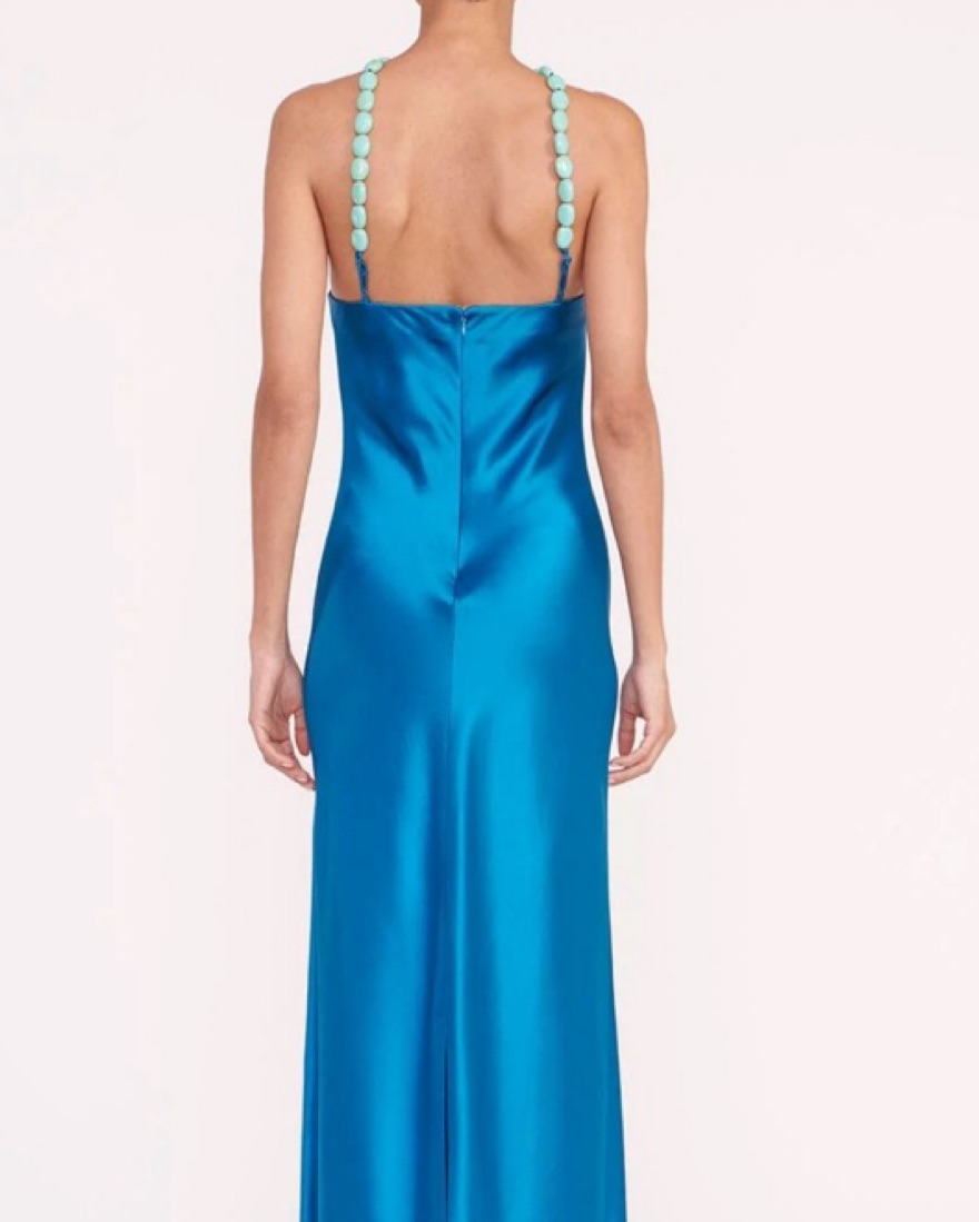 island blue dress Greek Island Hopping Midi – Impressions Online Boutique main image 0