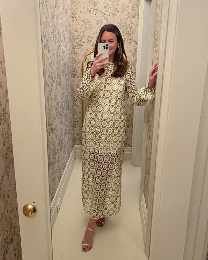 Hill House Eliza Dress by Hill House - Pickle