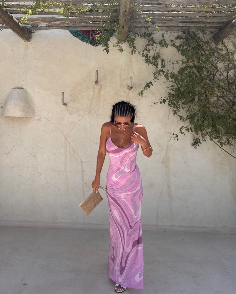 Emilio Pucci Silk Maxi Dress by Pucci - Pickle