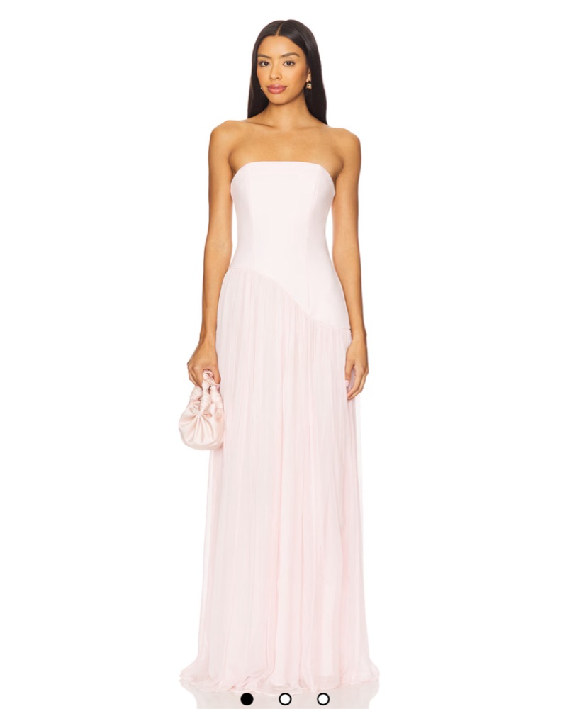 Lovers And Friends Pink Formal Gown by Revolve