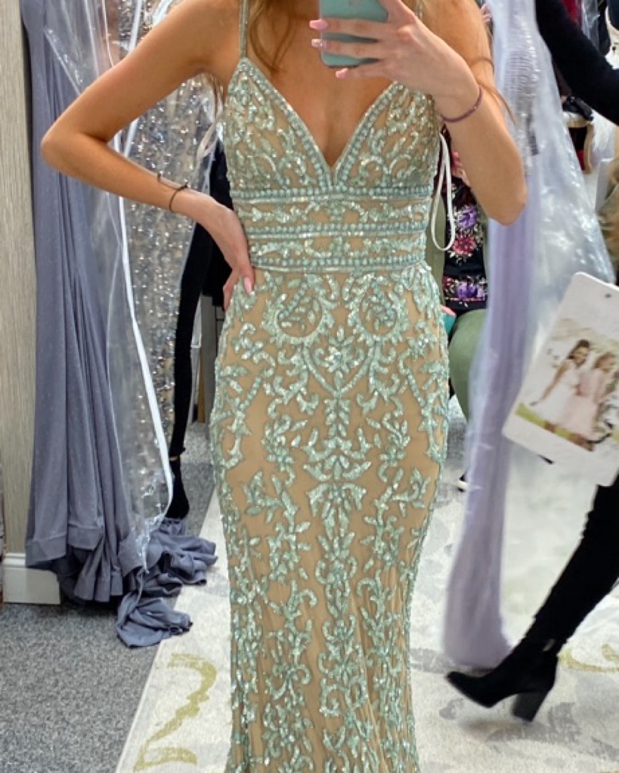 sherri hill mint green prom dress Sherri Hill 57805 Dress | Sherri Hill Dresses main image 1