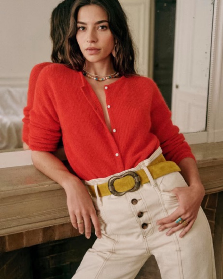Sezane Gaspard Cardigan | Pickle