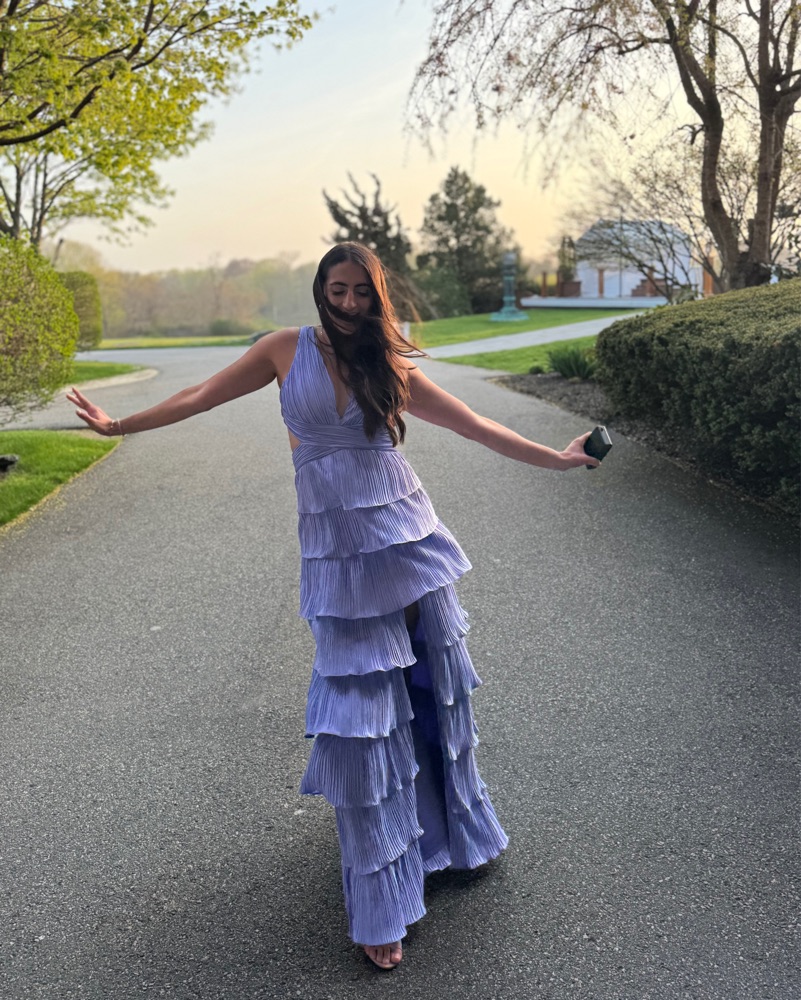 lulus light purple dress Purple Abstract Dress - Strapless Maxi Dress - Pleated Dress