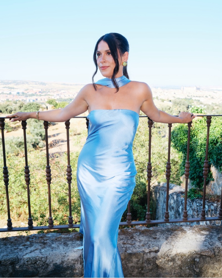 Misha Lilia Sash Neck Maxi Dress by Misha - Pickle