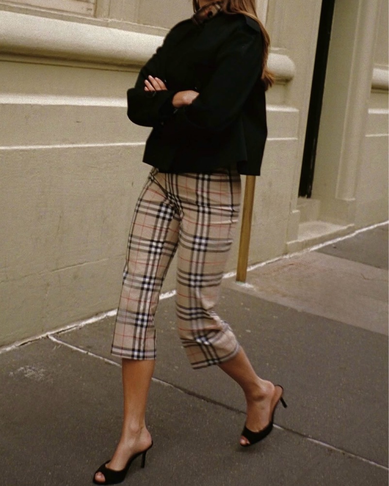 Burberry Capri Pants by Burberry - Pickle