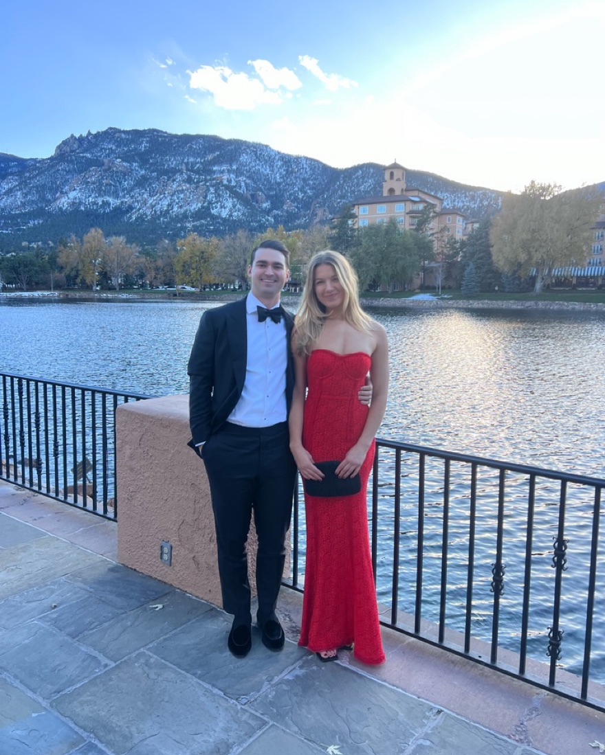 majorelle red dress Soriya Gown