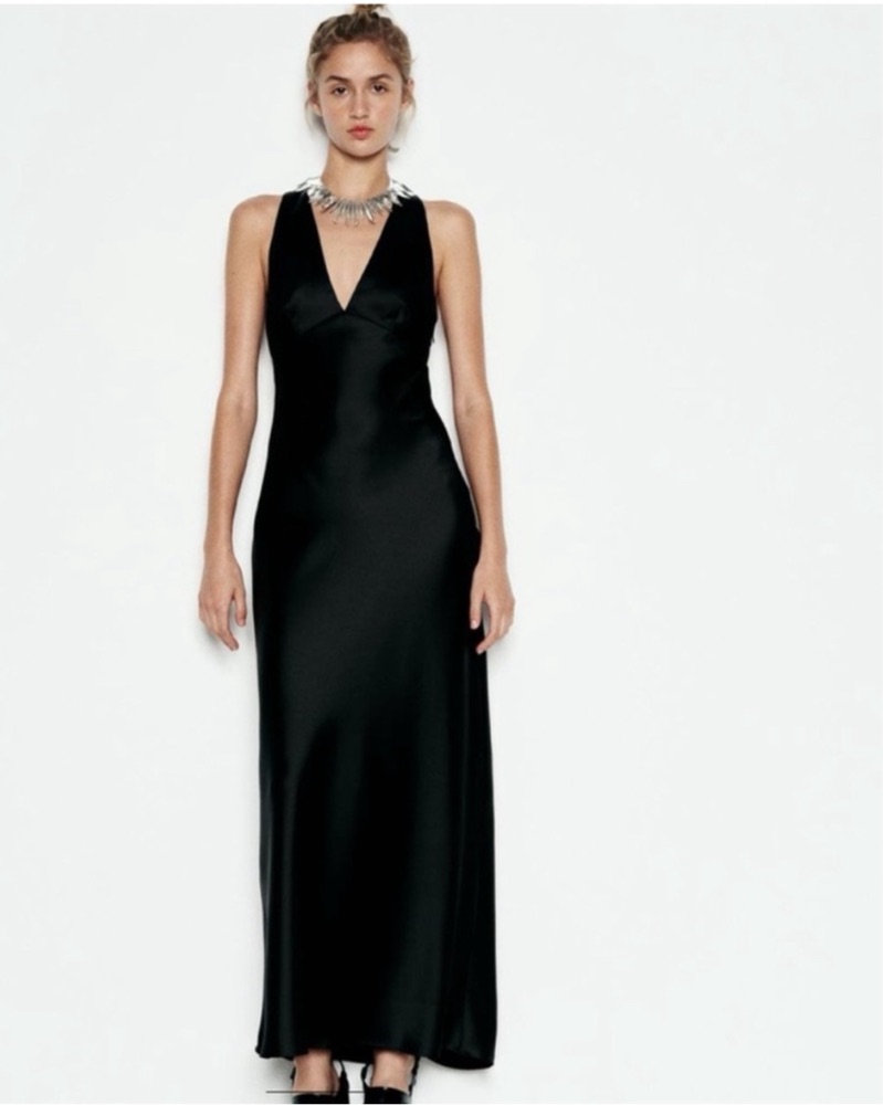 zara black evening dress Nana Jacqueline ZARA DRESS IN Black
