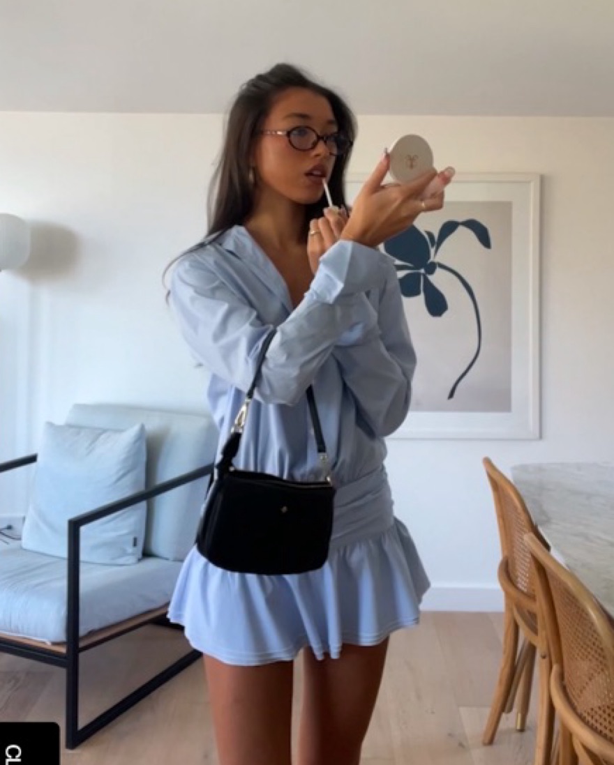 lioness shirt dress Lioness Soho Mini Dress in Black