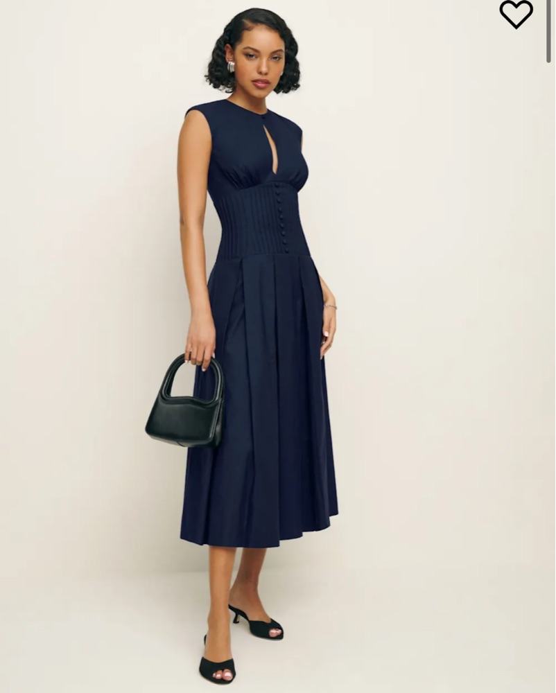 reformation roman midi dress Reformation Roman dress