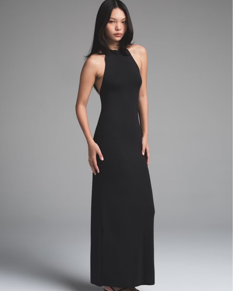 Skims Cloud Halter Dress by Skims - Pickle
