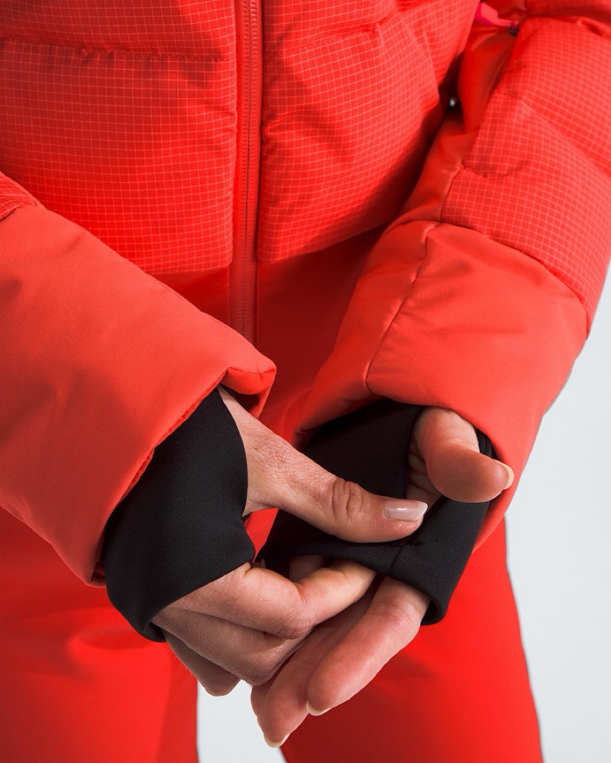 Fiery Red Women's One-Piece Snow Suit | Pickle